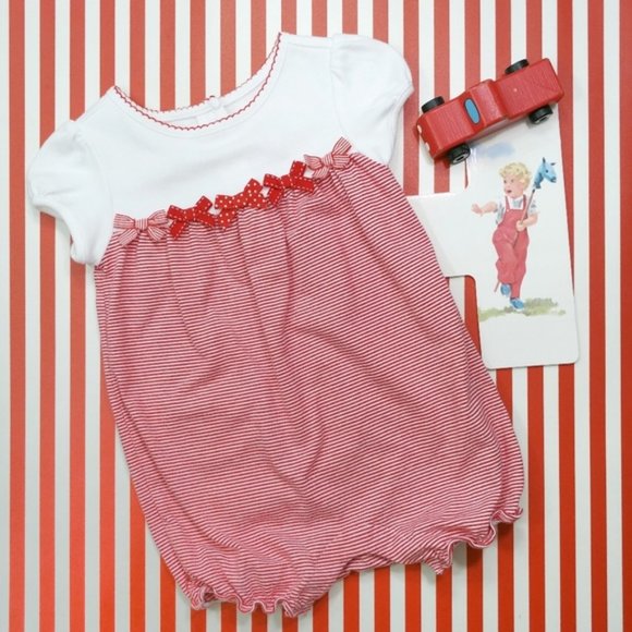 Janie and Jack Other - Janie And Jack Striped Romper Onesie Size 3-6 M